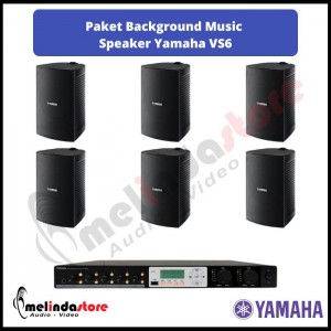 Paket Background Music Indoor Outdoor Speaker Yamaha | 6 Speaker